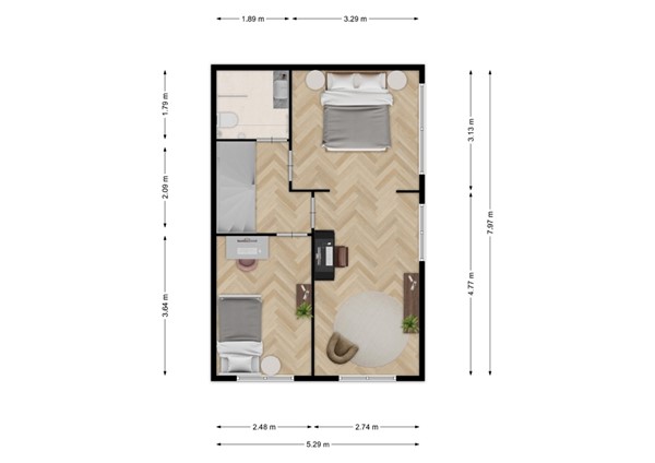 Medium property photo - Tigrisstraat 22, 3207 AN Spijkenisse