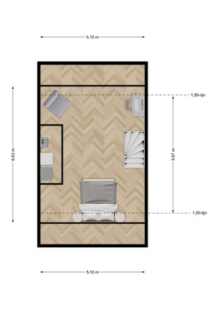 Medium property photo - Vaartstraat 4, 3201 BS Spijkenisse