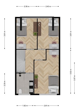 Medium property photo - Smetanastraat 17, 3208 RH Spijkenisse