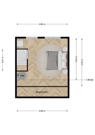Medium property photo - Smetanastraat 17, 3208 RH Spijkenisse