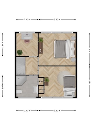 Medium property photo - Jacob van Lennepstraat 10, 3202 AN Spijkenisse
