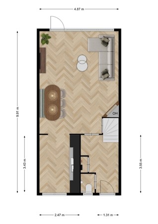 Medium property photo - Vlotgras 76, 3206 SN Spijkenisse