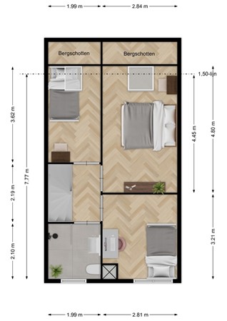 Medium property photo - Wagnerlaan 43, 3208 BN Spijkenisse