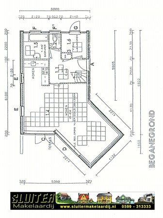 Floorplan - De Vennen 208, 9541 LE Vlagtwedde