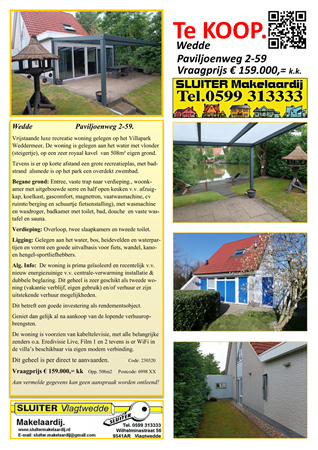 Brochure preview - 1c. Brochure Wedde Paviljoenweg 2-59.pdf