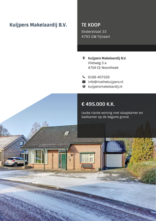 Brochure preview - Eksterstraat 33, 4793 GW FIJNAART (1)