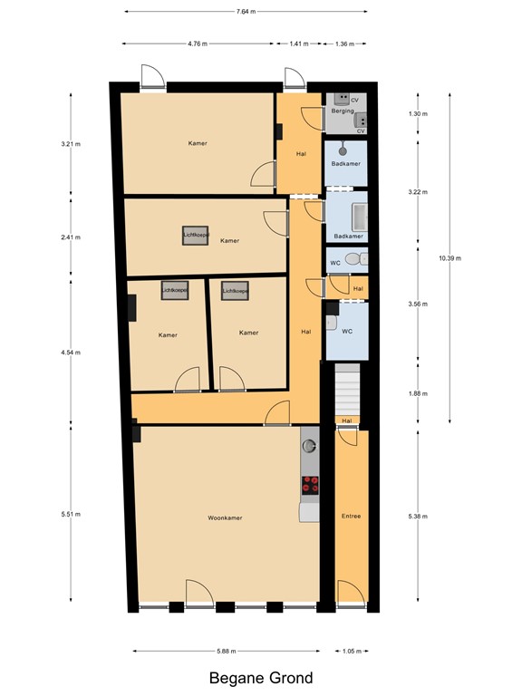 mediumsize floorplan