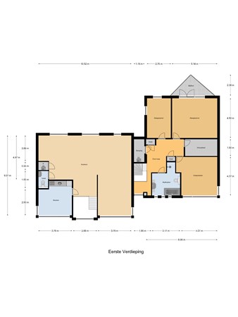 Korte Bunder 16A, 4741 PA Hoeven - Eerste_Verdieping.jpg