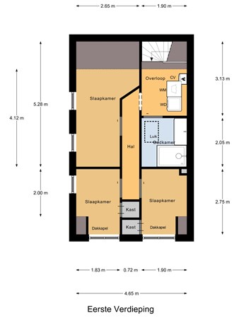 Sandoel 13, 4941 DT Raamsdonksveer - Eerste_Verdieping.jpg