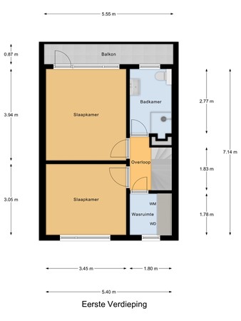 Surinamesingel 20, 3131 XM Vlaardingen - Eerste_Verdieping.jpg