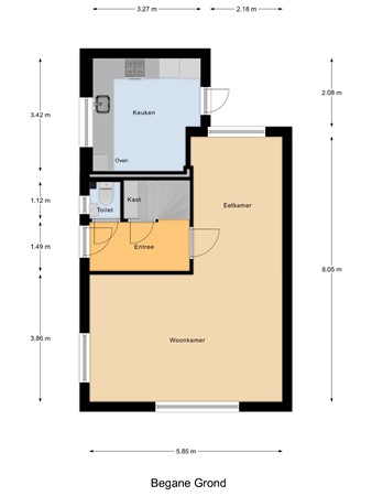 Nieuwe Dorpsweg 33, 4793 BR Fijnaart - Begane_Grond.jpg