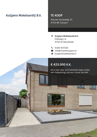 Brochure preview - Nieuwe Dorpsweg 33, 4793 BR FIJNAART (1)