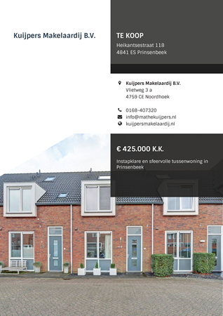 Brochure preview - Heikantsestraat 118, 4841 ES PRINSENBEEK (1)