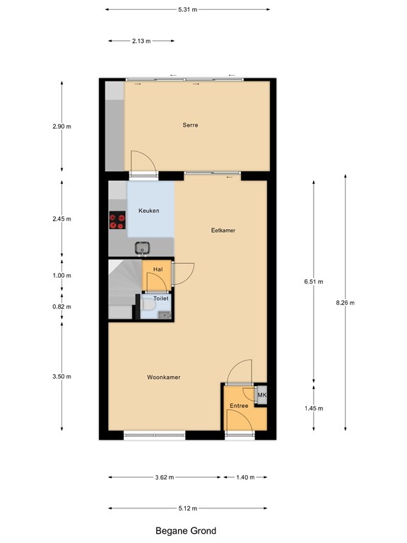 mediumsize floorplan