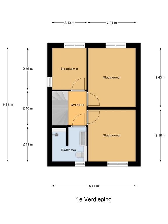 mediumsize floorplan