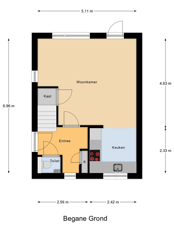 mediumsize floorplan