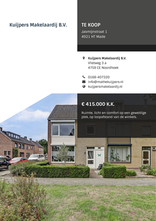 Brochure preview - Jasmijnstraat 1, 4921 HT MADE (1)