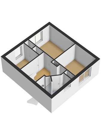 Deventerstraat 2A, 4794 AJ Heijningen - 3D_1e_Verdieping.jpg