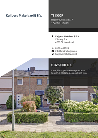 Brochure preview - Hazebrouckstraat 17, 4793 CR FIJNAART (1)