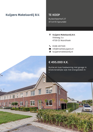 Brochure preview - Ruitenheerhof 27, 4714 PZ SPRUNDEL (1)