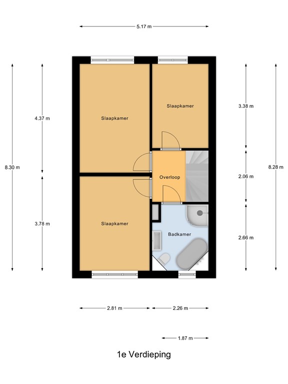 mediumsize floorplan