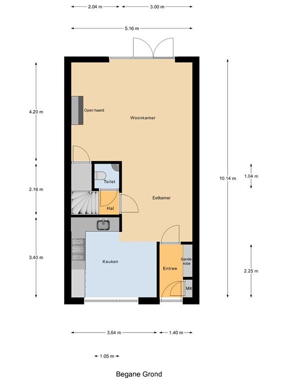mediumsize floorplan