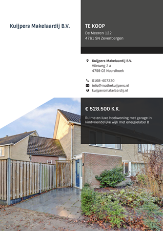 Brochure preview - De Meeren 122, 4761 SN ZEVENBERGEN (1)