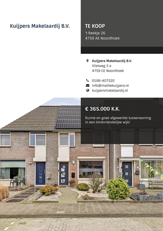 Brochure preview - 't Reekje 26, 4759 AE NOORDHOEK (1)