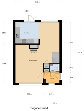 Pastoor Van Hooijdonklaan 23, 4926 CG Lage Zwaluwe - Begane_Grond.jpg