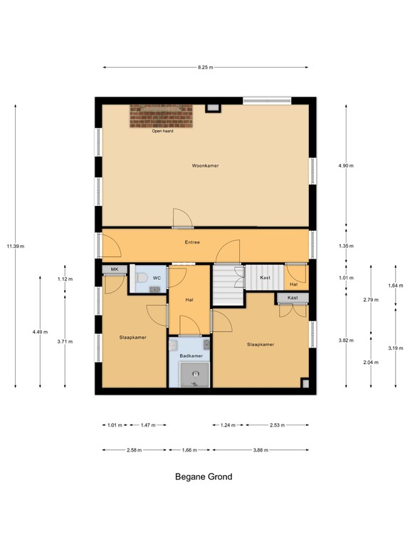 mediumsize floorplan
