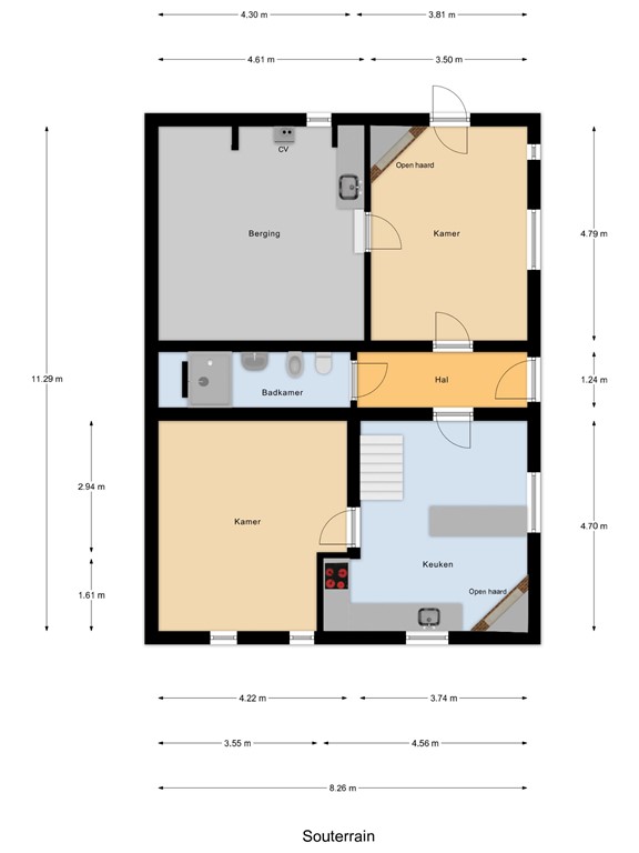 mediumsize floorplan