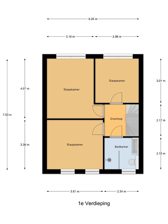 mediumsize floorplan