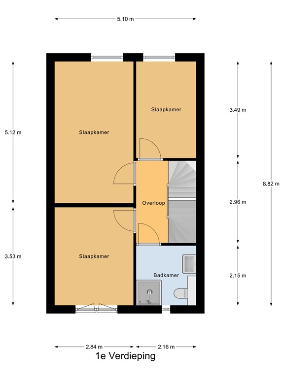 mediumsize floorplan