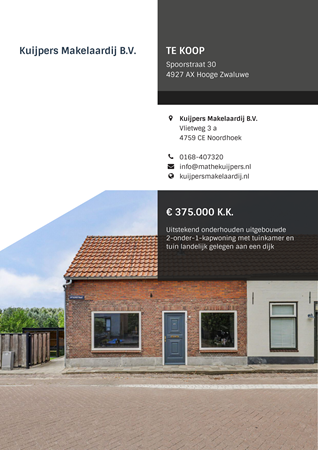 Brochure preview - Spoorstraat 30, 4927 AX HOOGE ZWALUWE (1)