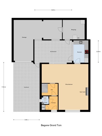 Berenstraat 22, 4651 DN Steenbergen - Begane_Grond_Tuin.jpg