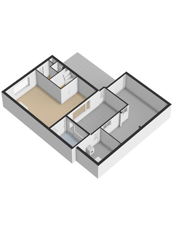 Berenstraat 22, 4651 DN Steenbergen - 3D_Begane_Grond_Tuin.jpg