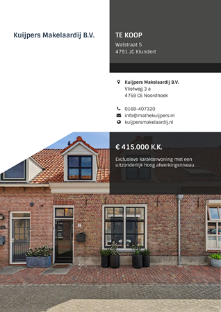 Brochure preview - Walstraat 5, 4791 JC KLUNDERT (1)
