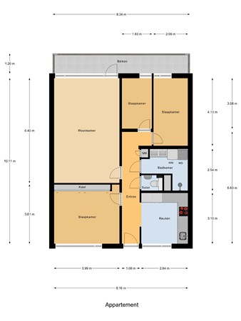 Merelhoven 75, 2902 KB Capelle aan den IJssel - Appartement.jpg
