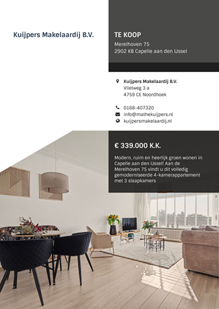 Brochure preview - Merelhoven 75, 2902 KB CAPELLE AAN DEN IJSSEL (1)