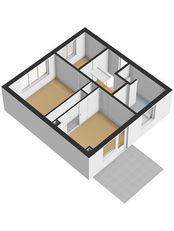 Pagnevaartweg 32, 4731 AD Oudenbosch - 3D_1e_Verdieping.jpg