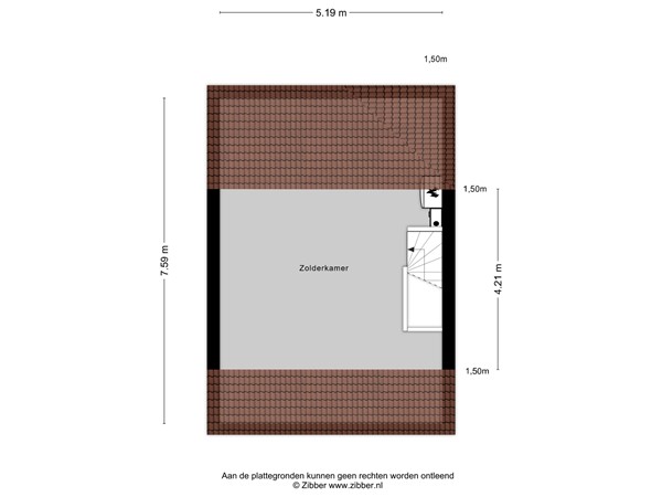 Floor plan - Schiermonnikoog 1, 3524 AH Utrecht 