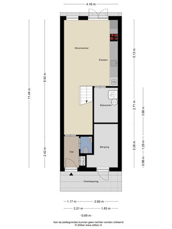 Plattegrond - Dirk Loogenstraat 16, 3814 BC Amersfoort - 184454920_1642262_dirk_begane_grond_first_design_20260414_33d3fc.jpg