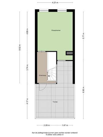 Plattegrond - Dirk Loogenstraat 16, 3814 BC Amersfoort - 184454920_1642262_dirk_tweede_verdiepi_first_design_20260414_35151e.jpg