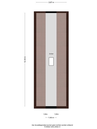 Plattegrond - Loetbos 5, 1358 EE Almere - 187190860_1664752_loetb_zolder_first_design_20260703_2a1253.jpg