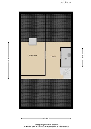 Floorplan - Veneweg 292-102, 7946 LX Wanneperveen