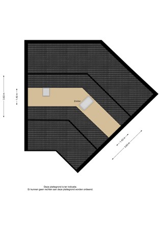 Floorplan - Veneweg 292-101, 7946 LX Wanneperveen