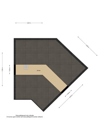 Floorplan - Veneweg 294-14, 7946 LX Wanneperveen