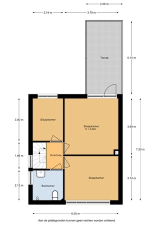 Floorplan - Kamperfoeliehof 4, 3852 GE Ermelo