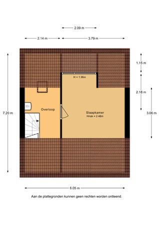 Floorplan - Kamperfoeliehof 4, 3852 GE Ermelo