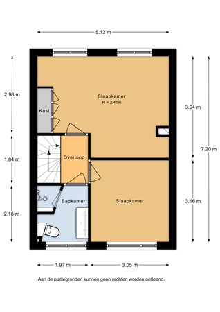 Floorplan - Korte Haeg 69, 3853 EC Ermelo